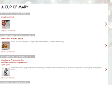 Tablet Screenshot of acupofmary.blogspot.com