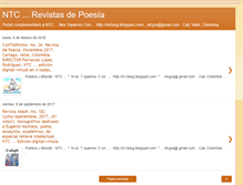 Tablet Screenshot of ntc-revistas-de-poesia.blogspot.com