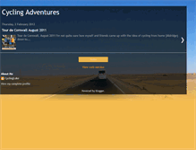 Tablet Screenshot of cyclingluke.blogspot.com