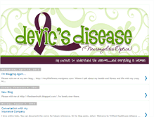 Tablet Screenshot of devicsdisease.blogspot.com