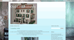 Desktop Screenshot of oud-leeuwenstein.blogspot.com