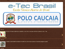 Tablet Screenshot of e-tecbrasilpolocaucaia.blogspot.com