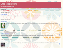 Tablet Screenshot of littleinspirationsemilylynn.blogspot.com