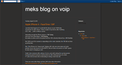 Desktop Screenshot of mek-voip.blogspot.com