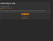 Tablet Screenshot of mek-voip.blogspot.com