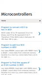 Mobile Screenshot of microcontrollersdesign.blogspot.com