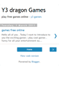 Mobile Screenshot of dragongamesy3.blogspot.com