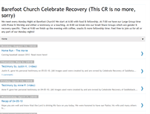 Tablet Screenshot of barefootchurchcr.blogspot.com