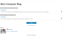 Tablet Screenshot of computerben.blogspot.com