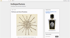 Desktop Screenshot of indieperfumes.blogspot.com