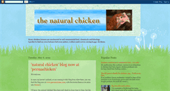 Desktop Screenshot of naturalchicken.blogspot.com