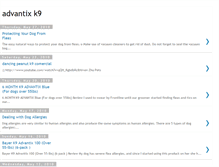 Tablet Screenshot of advantixk9.blogspot.com
