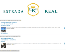 Tablet Screenshot of caminhoreal.blogspot.com
