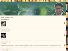 Tablet Screenshot of firdausi83.blogspot.com