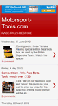 Mobile Screenshot of motorsport-tools.blogspot.com