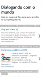 Mobile Screenshot of dialogandocomomundo.blogspot.com