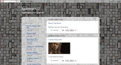 Desktop Screenshot of apartmentd.blogspot.com