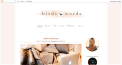 Desktop Screenshot of birdle.blogspot.com