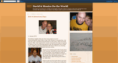 Desktop Screenshot of davidandmonicadotheworld.blogspot.com