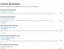 Tablet Screenshot of chaotic-revelations.blogspot.com
