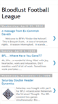 Mobile Screenshot of bloodlustleague.blogspot.com