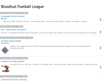 Tablet Screenshot of bloodlustleague.blogspot.com