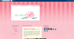 Desktop Screenshot of dillydalliescupcakes.blogspot.com