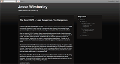 Desktop Screenshot of jessewimberley.blogspot.com