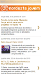 Mobile Screenshot of nordestejovem.blogspot.com