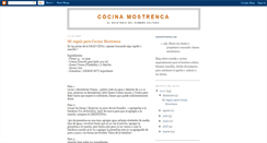 Desktop Screenshot of cocinamostrenca.blogspot.com