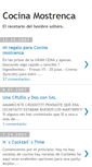 Mobile Screenshot of cocinamostrenca.blogspot.com