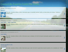 Tablet Screenshot of grupoespiritaluzverde.blogspot.com