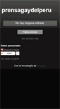 Mobile Screenshot of prensagaydelperu.blogspot.com