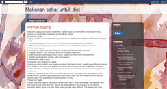 Desktop Screenshot of makanansehatdiet.blogspot.com