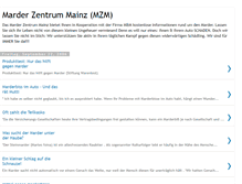 Tablet Screenshot of marder-zentrum-mainz.blogspot.com