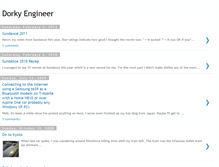 Tablet Screenshot of dorkyengineer.blogspot.com