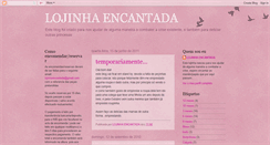 Desktop Screenshot of lojaencantada.blogspot.com