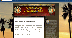 Desktop Screenshot of americankaratekai.blogspot.com