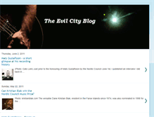 Tablet Screenshot of evilcityblog.blogspot.com