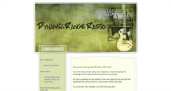 Desktop Screenshot of dynamicrangeradio.blogspot.com