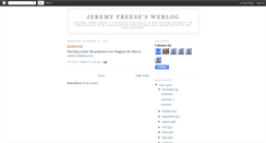 Desktop Screenshot of jeremyfreese.blogspot.com