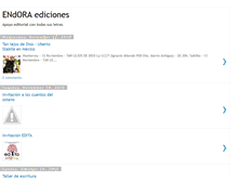 Tablet Screenshot of endoraediciones.blogspot.com