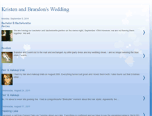 Tablet Screenshot of kristenandbrandonwedding.blogspot.com