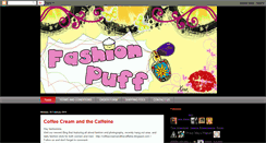 Desktop Screenshot of fashionpuff.blogspot.com