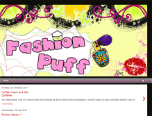 Tablet Screenshot of fashionpuff.blogspot.com