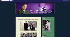 Desktop Screenshot of pastorgabrieloctavio.blogspot.com