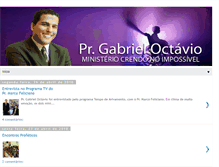 Tablet Screenshot of pastorgabrieloctavio.blogspot.com