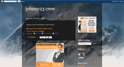 Desktop Screenshot of johnny23crew.blogspot.com