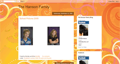 Desktop Screenshot of bmhanson.blogspot.com