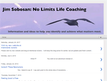 Tablet Screenshot of nolimitslifecoaching.blogspot.com